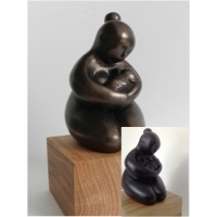 Sculpture Mère et son enfant